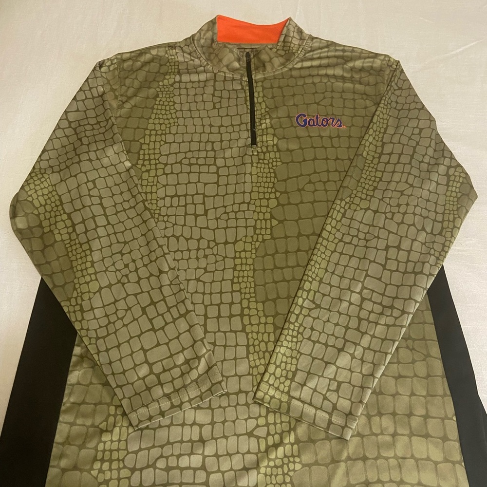 Florida Gators 3/4 zip up light weight pull over